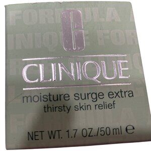Clinique Moisture Surge Extra Thirsty Skin Relief 1.7 Oz / 50 Ml